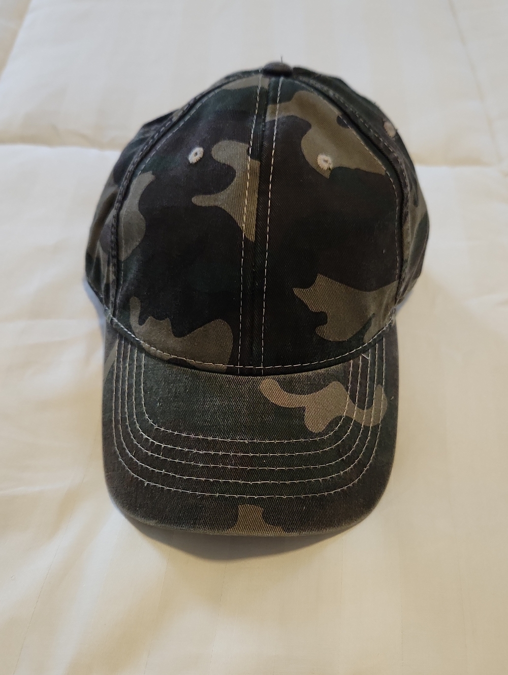 Camo Baseball Cap - Green/Brown Camouflage